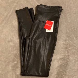 Spanx Faux leather leggings